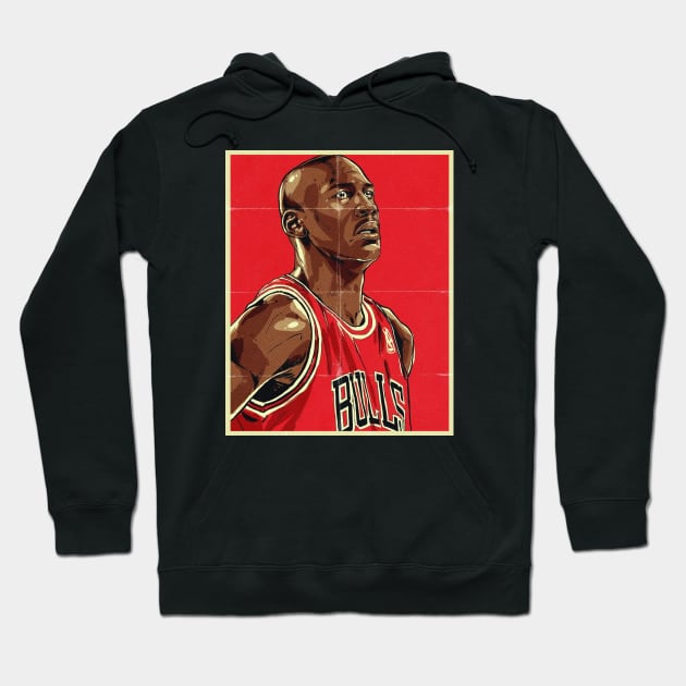 BASKETBALLART - GOAT POSTER Hoodie by JORDAN-ART23